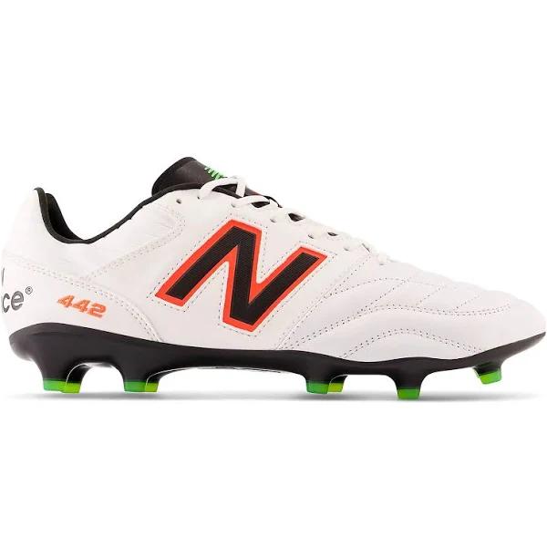 New Balance 442 V2 Pro Football Boots White/Red US Mens 13 / Womens 14.5