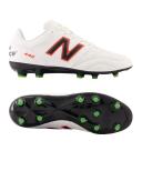 New Balance 442 V2 Team FG Firm Ground Soccer Cleats White/Orange - Size 12.5