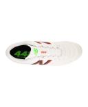 New Balance 442 V2 Team FG Firm Ground Soccer Cleats White/Orange - Size 12.5
