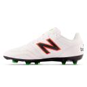 New Balance 442 V2 Team FG Soccer Cleats, Men's, M7.5/W9, White/Green