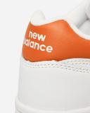 New Balance 480 Trainers in White and Orange