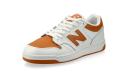 New Balance 480 Trainers in White and Orange