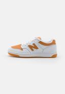 New Balance 480 Trainers in White and Orange