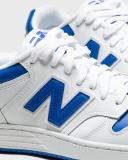 New Balance 480 Unisex Trainers, Size: 40, White/blue - shoes