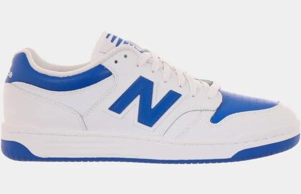 New Balance 480 Unisex Trainers, Size: 40, White/blue - shoes