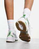 New Balance 530 Sneakers in White & Green - Exclusive to ASOS