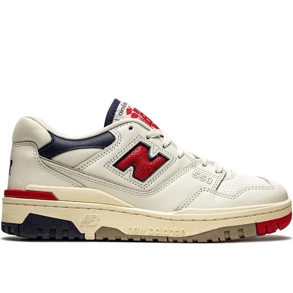 New Balance 550 Aime Leon Dore - White Navy Red Shoes - Size 13 - White/Navy