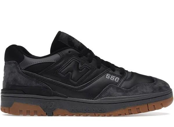New Balance 550 Black Gum White