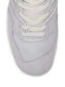 New Balance 550 Grey Suede Shoes - Size 15 - Rain Cloud / Sea Salt / White