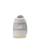 New Balance 550 Grey Suede Shoes - Size 15 - Rain Cloud / Sea Salt / White