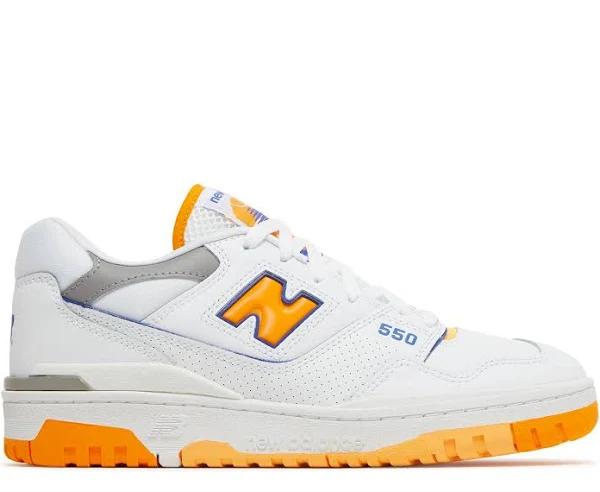 New Balance 550 'Lakers Pack - Vibrant Orange' Sneaker | White | Men's Size 5