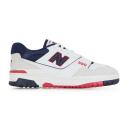 New Balance 550 Premium White Navy Red