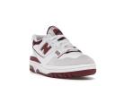 New Balance 550 Sea Salt Burgundy