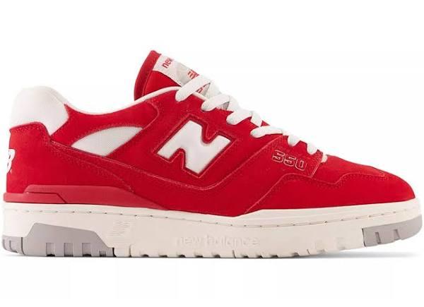 New Balance 550 Suede Pack Team Red