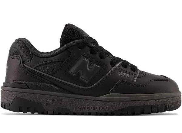 New Balance 550 Triple Black (PS)