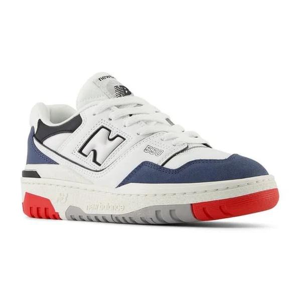 New Balance 550 Unisex Shoes - White - Size: 7 - Foot Locker