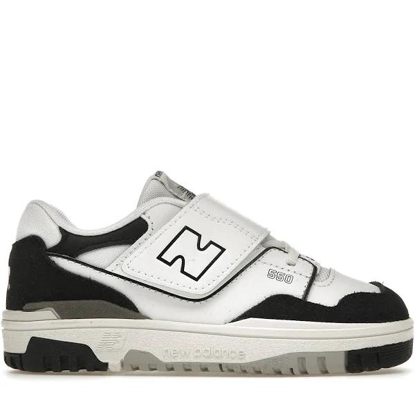 New Balance 550 White Black Rain Cloud (TD)
