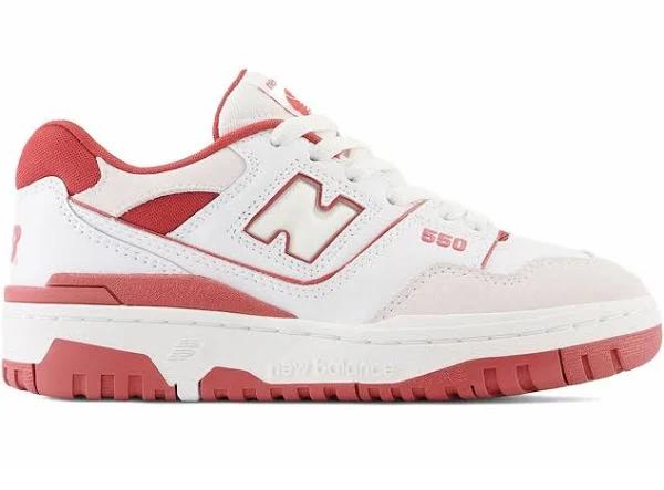 New Balance 550 White Brick Red