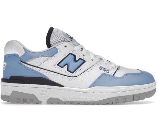 New Balance 550 White Carolina Blue