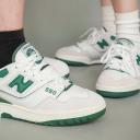 New Balance 550 'White Green' Sneakers | Men's Size 4