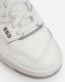 New Balance 550 White Concrete Black