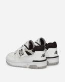 New Balance 550 White Concrete Black
