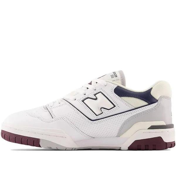 New Balance 550 'White Indigo Burgundy' (Retro/Men's/Low Top/Basketball) BB550PWB US 5