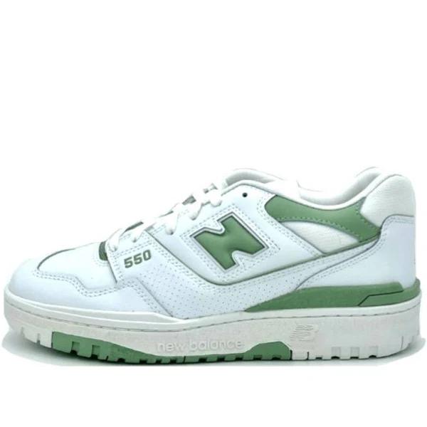 New Balance 550 'White Mint Green' Green Bay Packers (Retro/Low Top/Basketball) BB550FS1