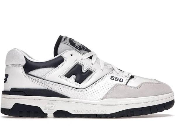 New Balance 550 'White Navy' Mens Sneakers - Size 16.0