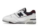 New Balance 550 White Navy NB Burgundy