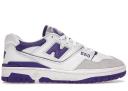 New Balance 550 White / Purple - Size 10.5 - White/Purple