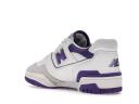 New Balance 550 White / Purple - Size 10.5 - White/Purple