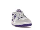 New Balance 550 White / Purple - Size 10.5 - White/Purple