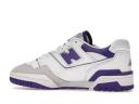 New Balance 550 White / Purple - Size 10.5 - White/Purple
