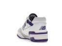 New Balance 550 White / Purple - Size 10.5 - White/Purple