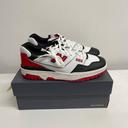 New Balance 550 White Red Black