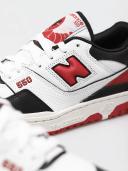 New Balance 550 White Red Black