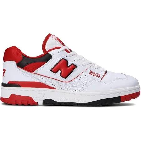 New Balance 550 'White Team Red' (Retro/Unisex/Low Top/Basketball) BB550SE1 US 9