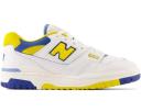 New Balance 550 White True Red Atlantic Blue