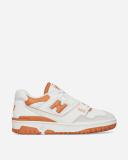 New Balance 550 Womens White/Orange Trainers