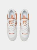 New Balance 550 Womens White/Orange Trainers