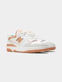 New Balance 550 Womens White/Orange Trainers