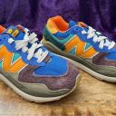 New Balance 57/40 Cobalt / Marigold - Size 10 - Cobalt/marigold/dark Camo