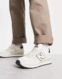 New Balance 574 'Beige Angora' Sneakers | Cream | Women's Size 8