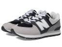 New Balance 574 Big Kids' Shoes Grey-White gc574-da2, Gray