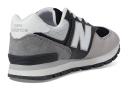 New Balance 574 Big Kids' Shoes Grey-White gc574-da2, Gray