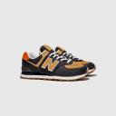 New Balance 574 Black Denim Workwear