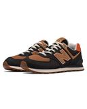 New Balance 574 Black Denim Workwear