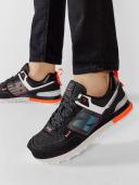 New Balance 574 Black Red Grey