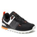 New Balance 574 Black Red Grey